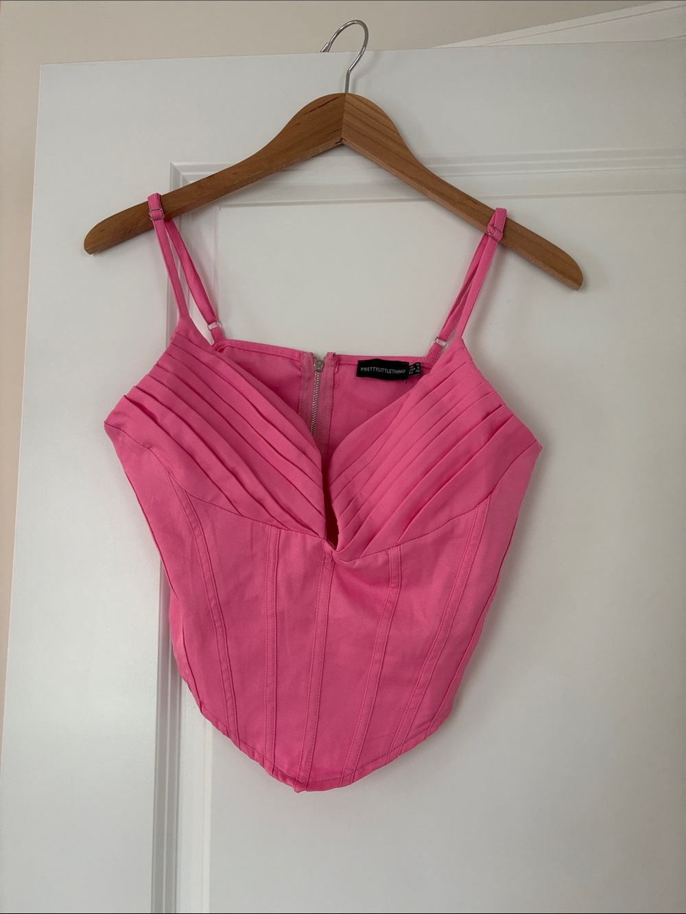 PrettyLittleThing Pink Top